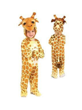 Underwraps Giraffe Baby Costume Toddler Size 6-12 Months